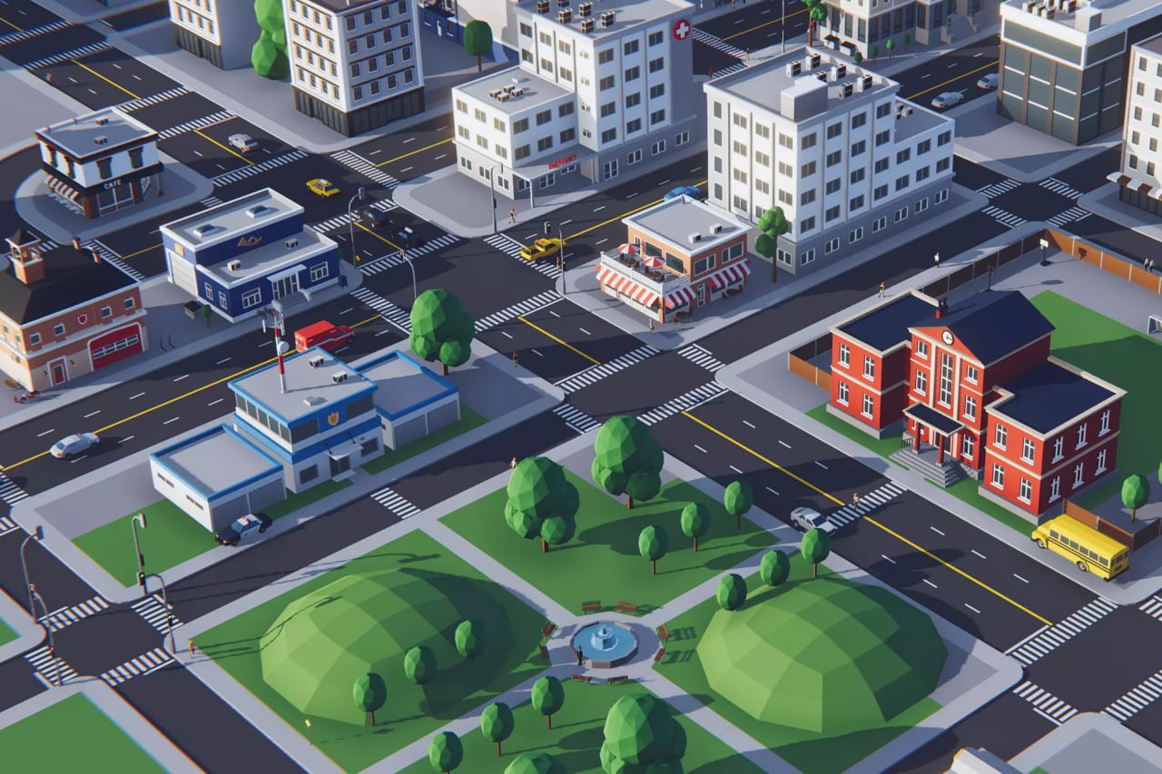 Low Poly Epic City📱 - изображение 2